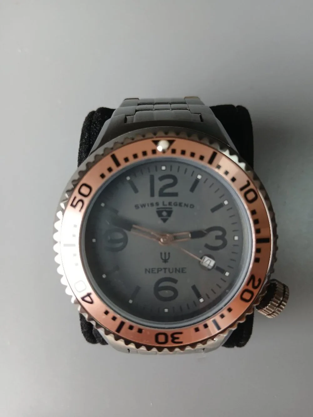Swiss Legend - Neptune Grey and Copper